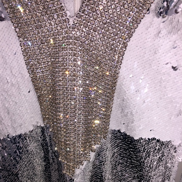 Versailles Custom-made Reversible Sequin Dress - Picture 5 of 7